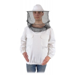 Bluza pszczelarska nierozpinana z kapeluszem rozmiar S